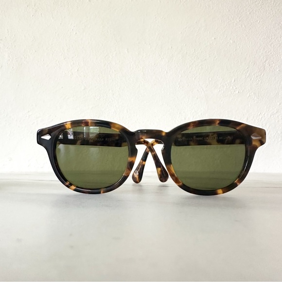 Moscot Lemtosh Unisex Polarized Tortoise Sunglasses in Classic Havana - Picture 1 of 11